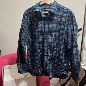 Michael Kors Plaid Button Down